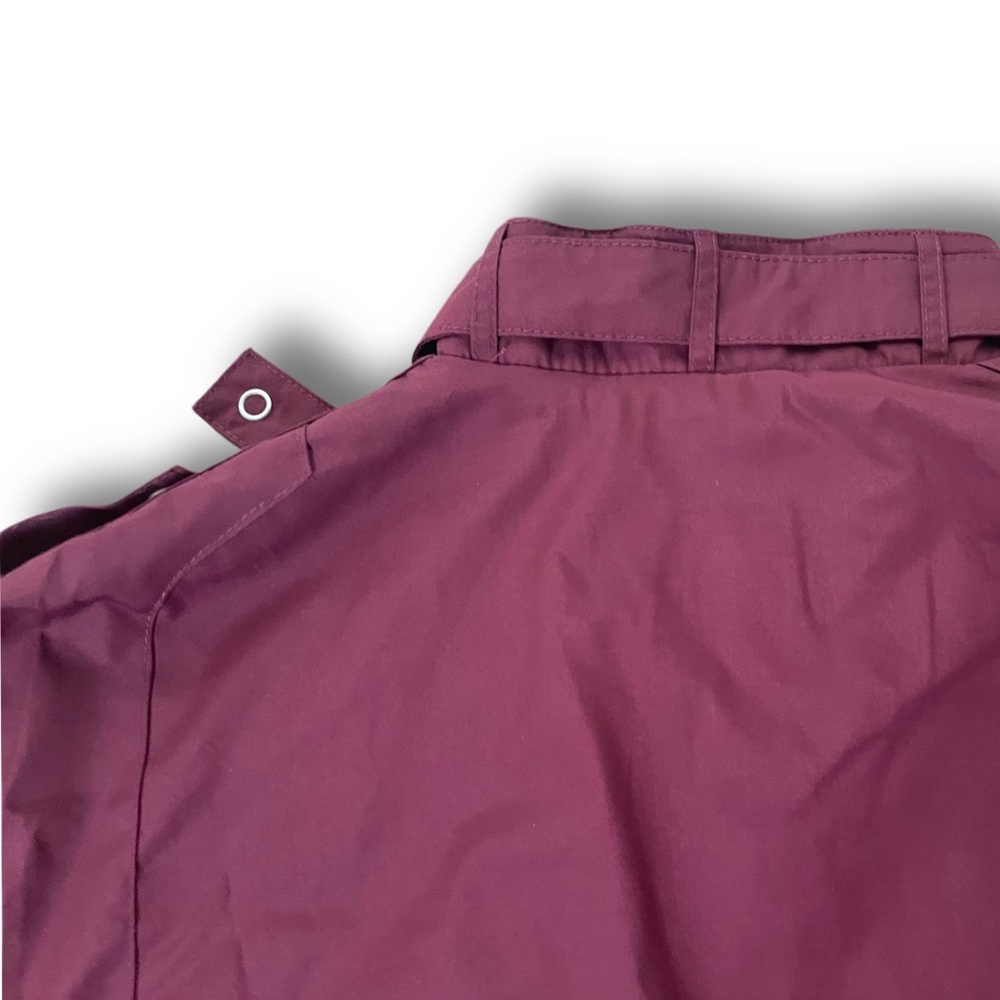 Members Only Maroon Men’s Classic Iconic Racer Jacket - Picture 4 of 11